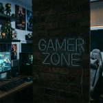 Gamer Zone – Dedicated Gaming Room Entrance 2