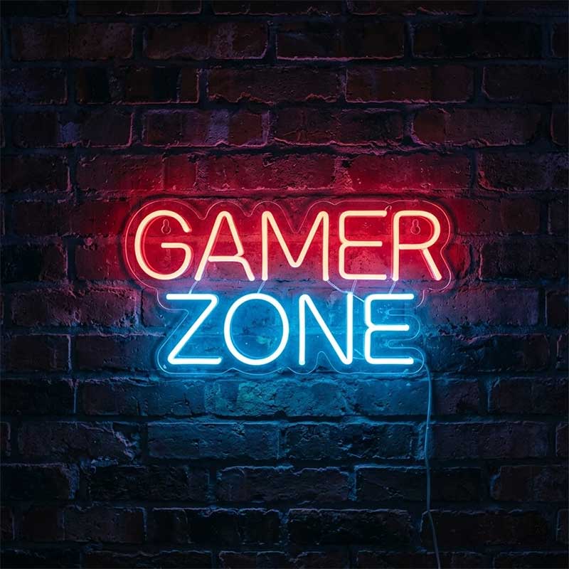 Gamer Zone – Dedicated Gaming Room Entrance 3