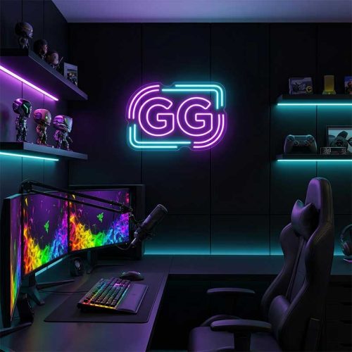 GG – Competitive Gaming Backdrop