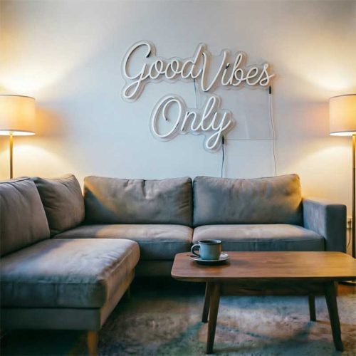 Good Vibes Only – Custom LED Neon Sign