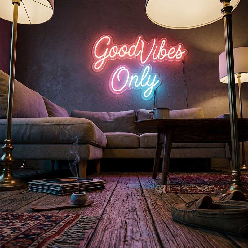 Good Vibes Only – Custom LED Neon Sign 3