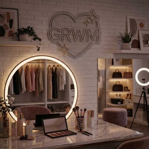 GRWM – Get Ready With Me Neon