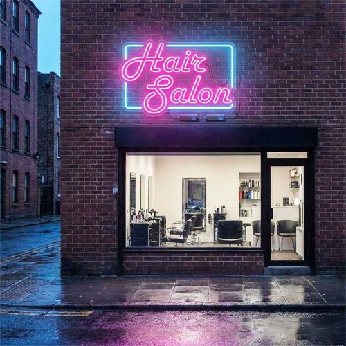 Hair Salon Neon Sign – LED Stylist Light
