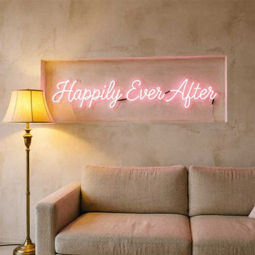 Happily Ever After – Custom LED Neon Sign