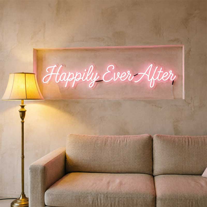 Happily Ever After – Custom LED Neon Sign