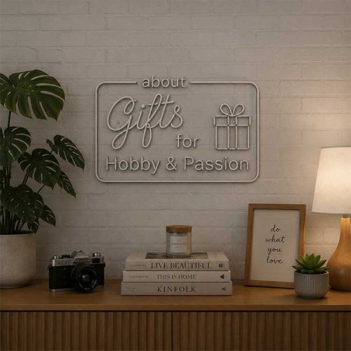 Hobby & Passion Neon Sign – The Ultimate Gift