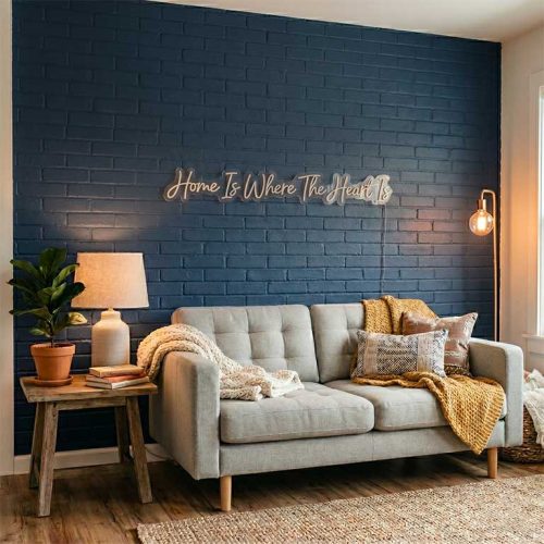 Home Is Where The Heart Is – Living Room Gallery Wall