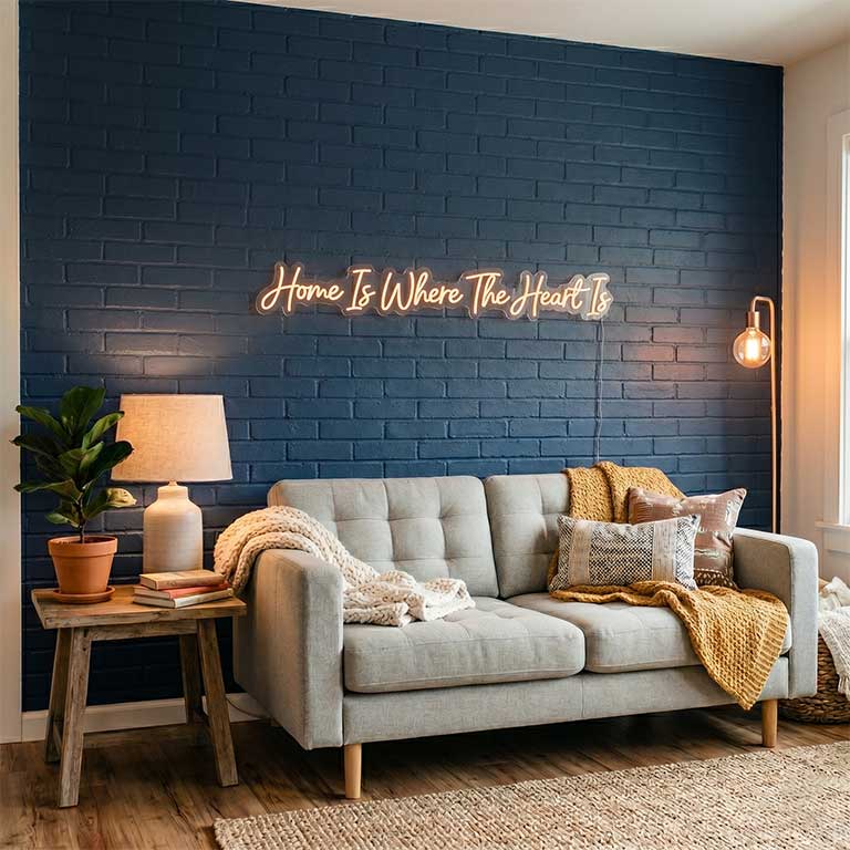 Home Is Where The Heart Is – Living Room Gallery Wall