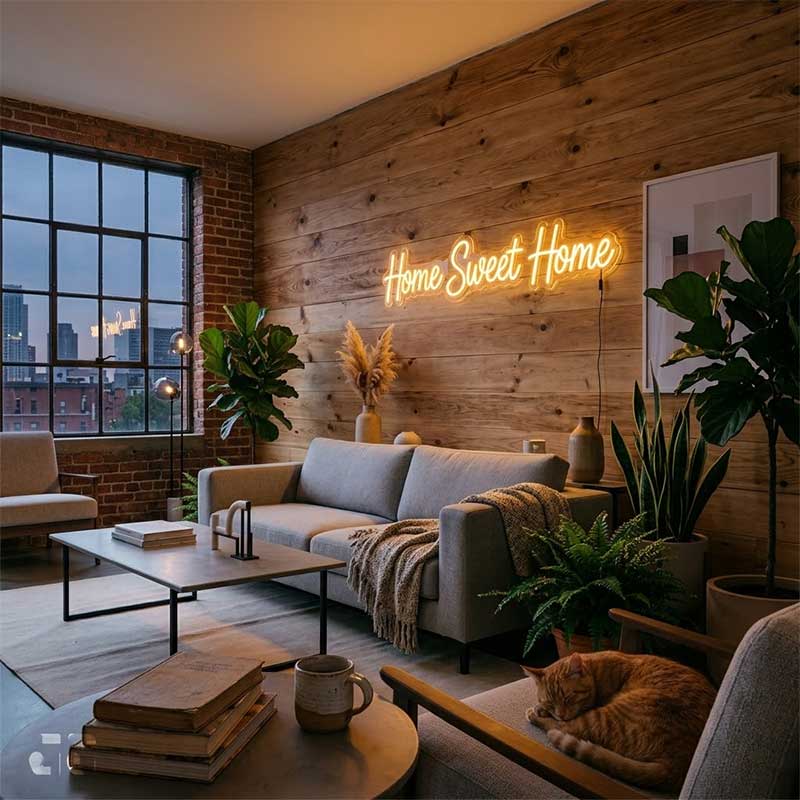Home Sweet Home – Custom LED Neon Sign 3