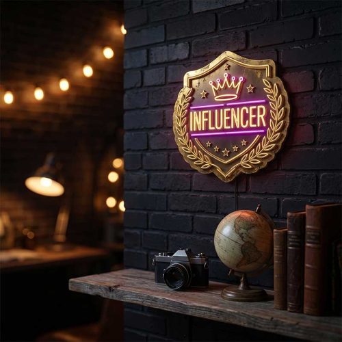 Influencer – Influencer Backdrop Sign for Social Media