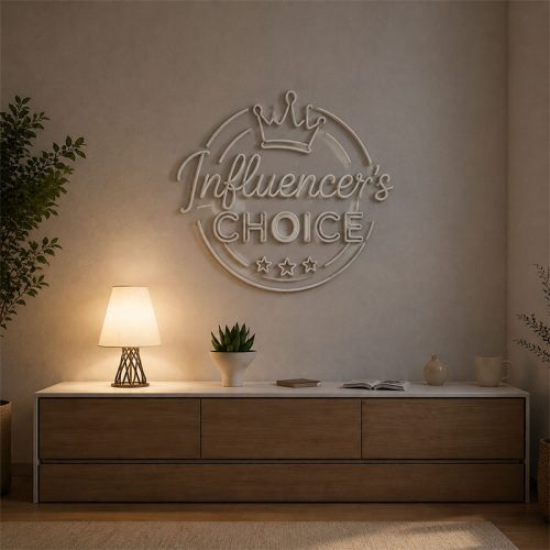 Influencer’s Choice Neon Sign – Soft Glow