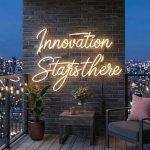 Innovation Starts Here Neon Sign – LED Tech Office Light 3