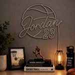 “Jordan 23” Just Because Neon Sign 2