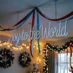 Joy to the World – Christmas Living Room Neon Sign 2