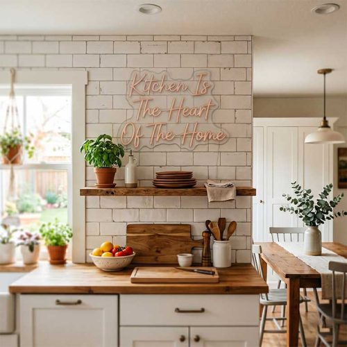 Kitchen Is The Heart Of The Home – Kitchen Main Wall