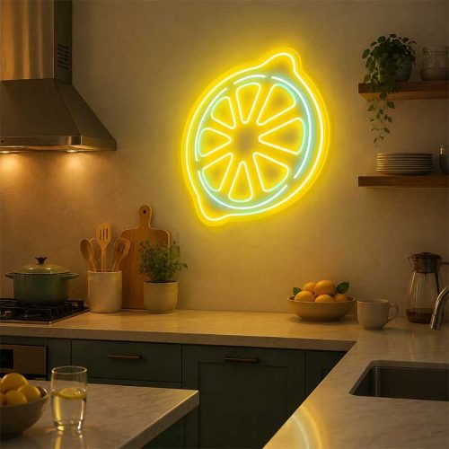 A Slice of Sunshine – Lemon Neon Sign