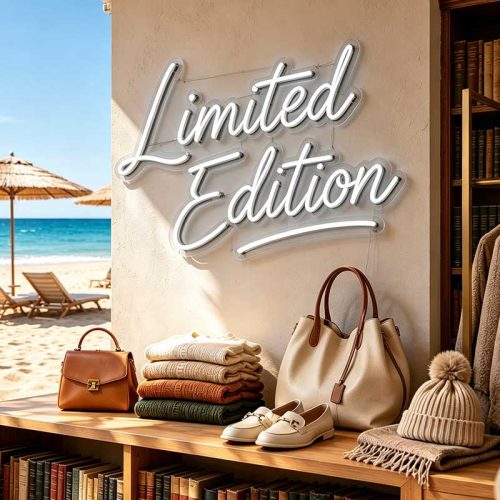 Limited Edition Neon Sign – LED Exclusive Drop Light