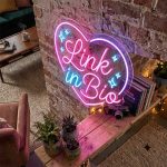 Link in Bio – Influencer CTA Sign 3