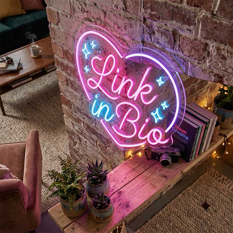 Link in Bio – Influencer CTA Sign 3