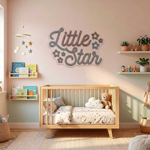 Little Star – Nursery Above Changing Table