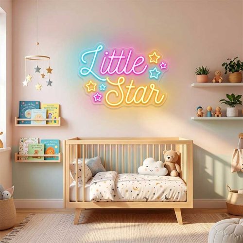 Little Star – Nursery Above Changing Table
