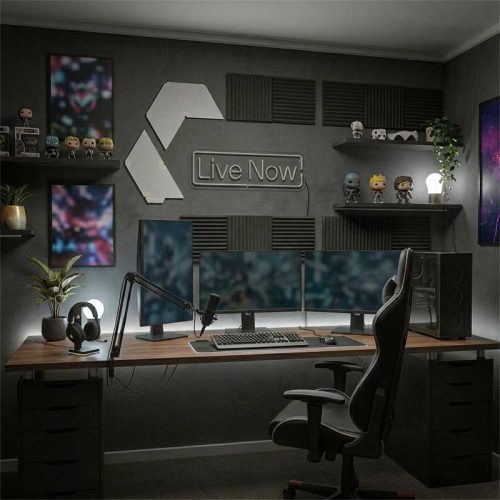 Live Now – Streaming Status Sign