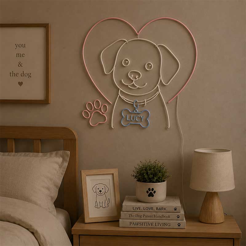 “Lucy Dog” Neon Sign 2