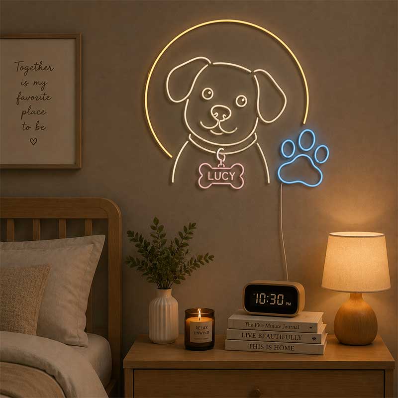 “Lucy Dog” Neon Sign 3