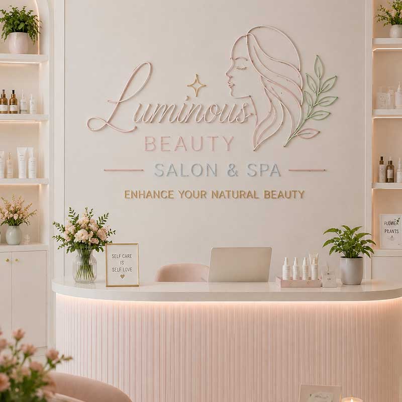 “Luminous Beauty” Neon Sign 2