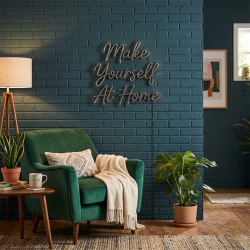 Make Yourself At Home – Living Room Welcome Wall Decor