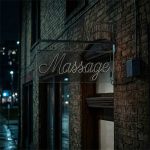 Massage Neon Sign – LED Spa Light 2