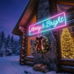 Merry & Bright – Custom LED Neon Sign 3