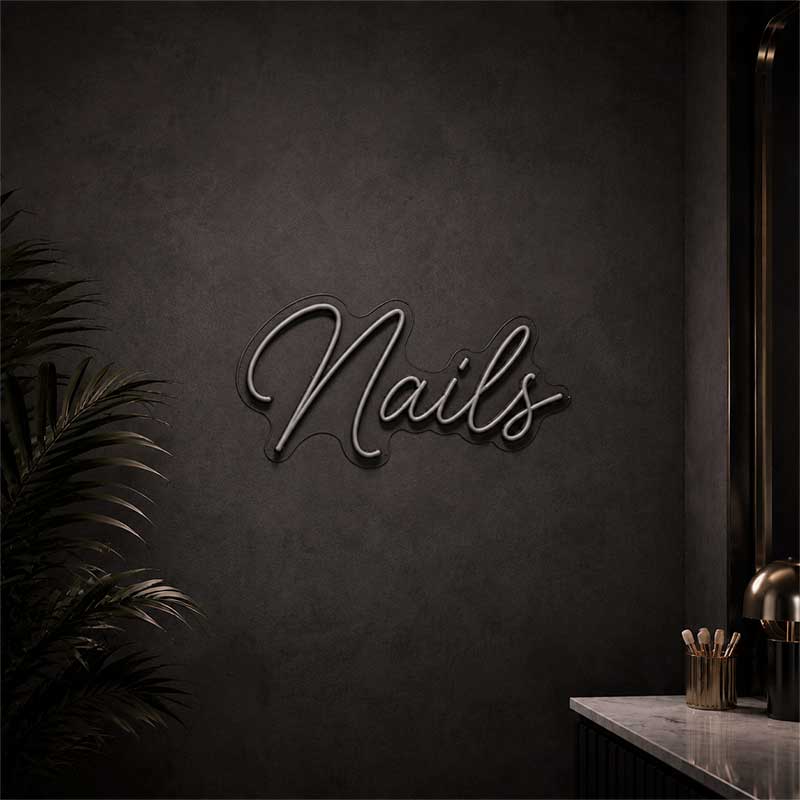 Nails Neon Sign – LED Beauty Light 2