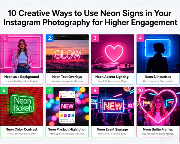10 Ways to Use Neon Signs in Instagram Photography