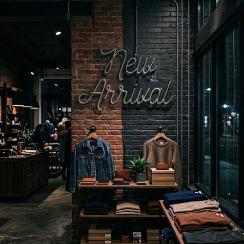 New Arrival Neon Sign – LED Fashion Store Light