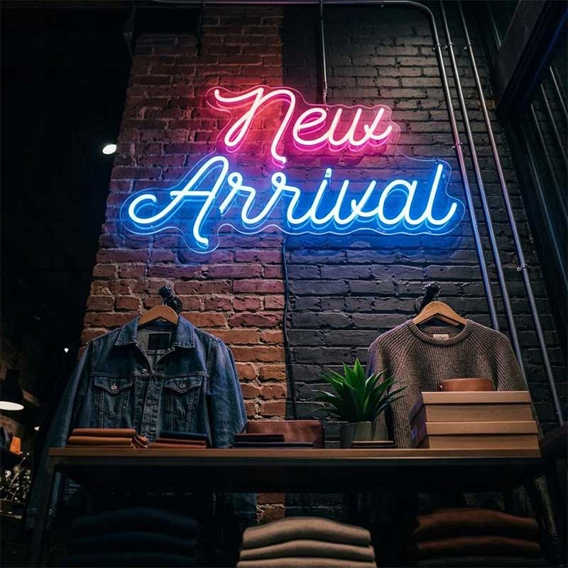 New Arrival Neon Sign – LED Fashion Store Light 3