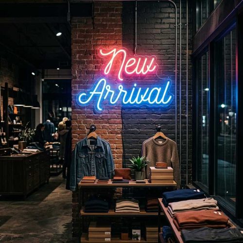 New Arrival Neon Sign – LED Fashion Store Light