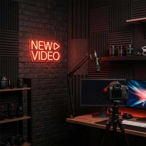 New Video – YouTube Upload Neon