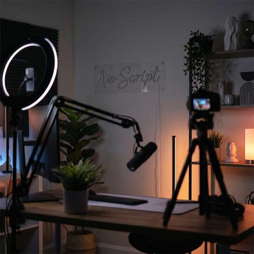 No Script – Unscripted Content Sign