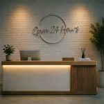 Open 24 Hours Neon Sign – LED Business Light 2