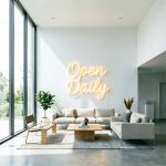Open Daily Neon Sign – LED Storefront Light