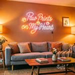 Paw Prints on My Heart – Custom LED Neon Sign