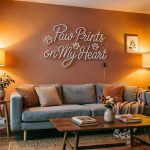 Paw Prints on My Heart – Custom LED Neon Sign 2