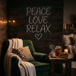 Peace Love Relax – Bohemian Cozy Corner 2