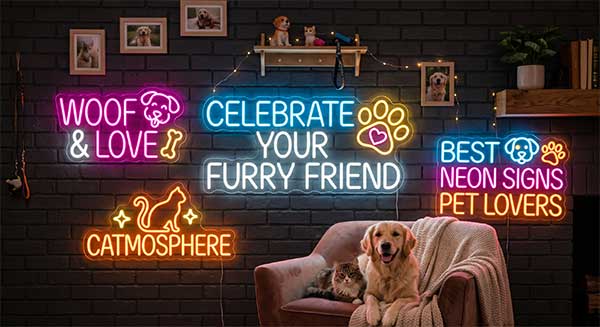 Best Neon Signs for Pet Lovers: Celebrate Your Furry Friend