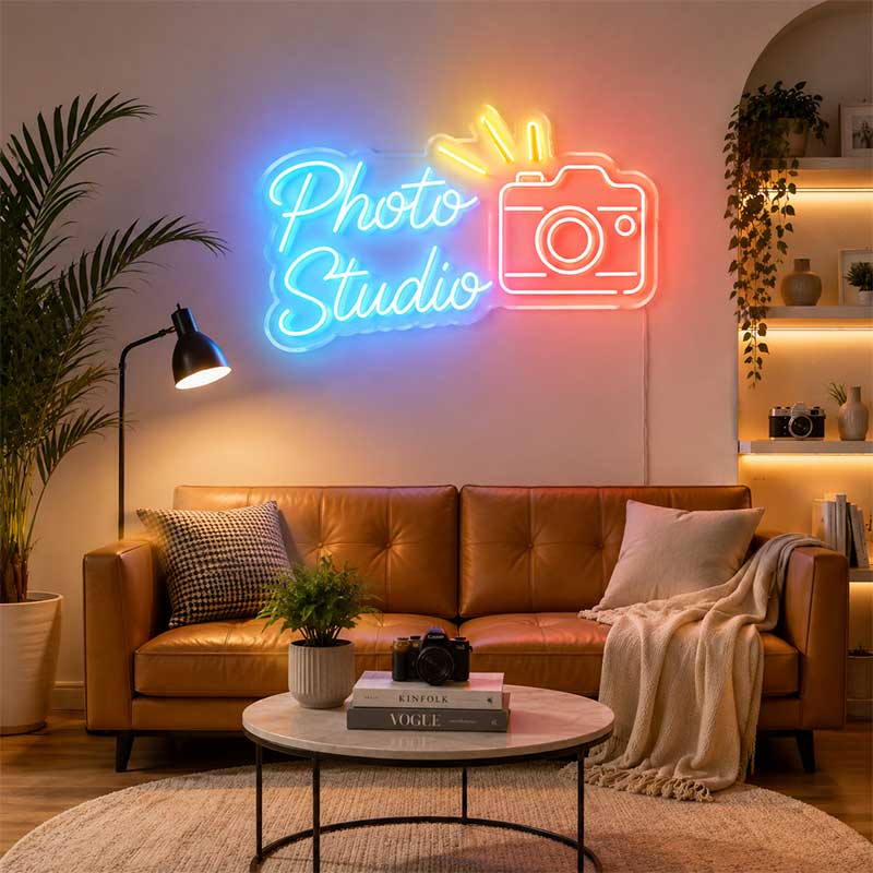 Frame the Magic – Photo Studio Neon Sign 3