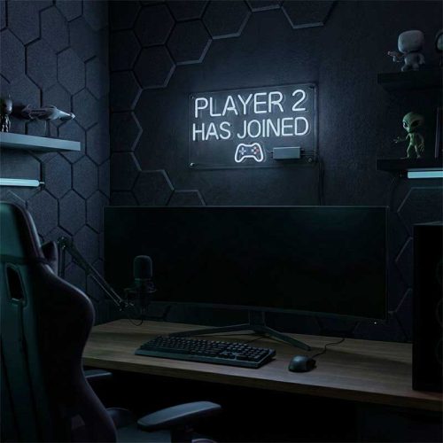 Player 2 Has Joined – Multiplayer Gaming Wall Decor