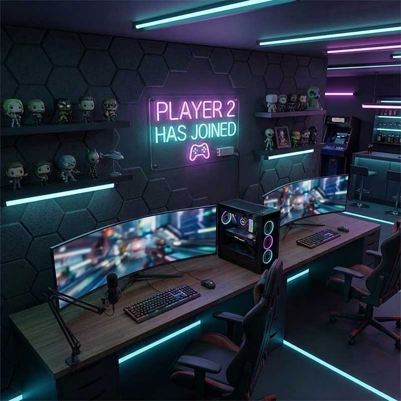 Player 2 Has Joined – Multiplayer Gaming Wall Decor 3