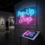 Pop-Up Shop Neon Sign – LED Temporary Retail Light 3