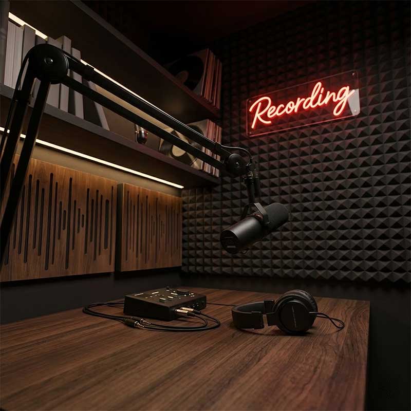 Recording – Recording Studio Sign 3